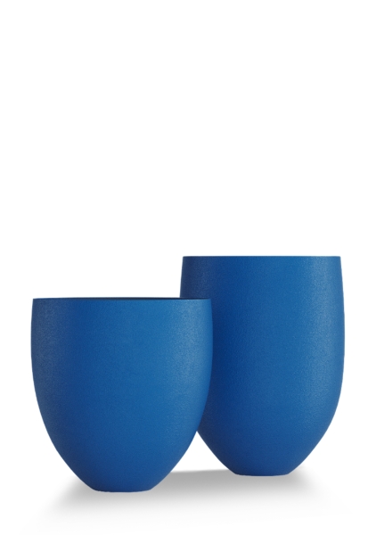 Кашпо CONCRETIKA BARREL CLASSIC COBALT