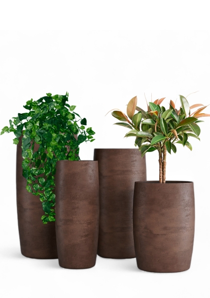 Кашпо CONCRETIKA CIGAR COFFEE