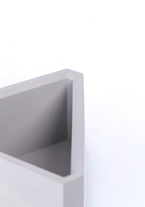 Кашпо бетонное настольное ТН 02