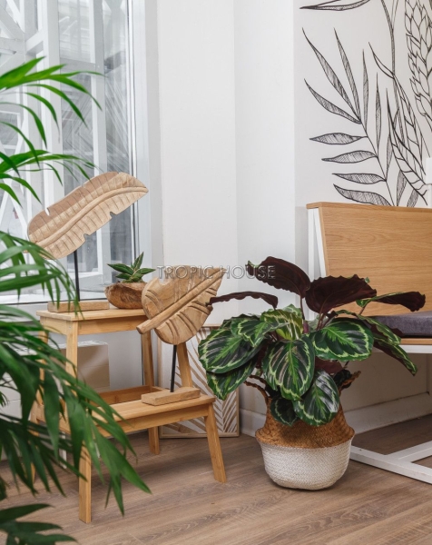 Корзина средняя белый\крафт