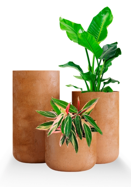 Кашпо CONCRETIKA TOPPER CLASSIC CLAY