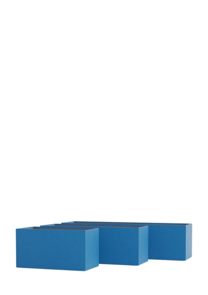 Кашпо CONCRETIKA BALCONY CLASSIC COBALT