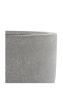 Кашпо Nobilis Marco "Plain rough grey Round", D44хH26 см