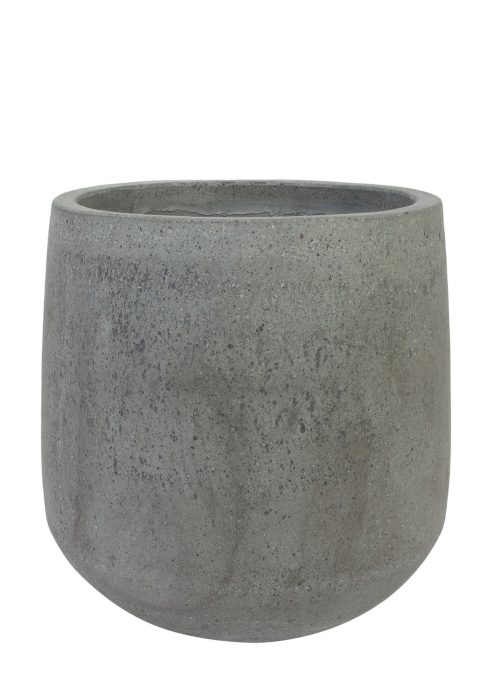 Кашпо Nobilis Marco "Grey Jar" (полистоун), D46хH46 см