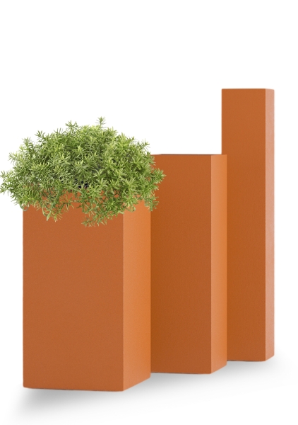 Кашпо CONCRETIKA COLONNA CARROT