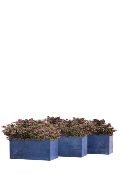 Кашпо CONCRETIKA BALCONY BLUEBERRY