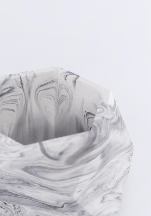 Кашпо бетонное настольное ТН 07