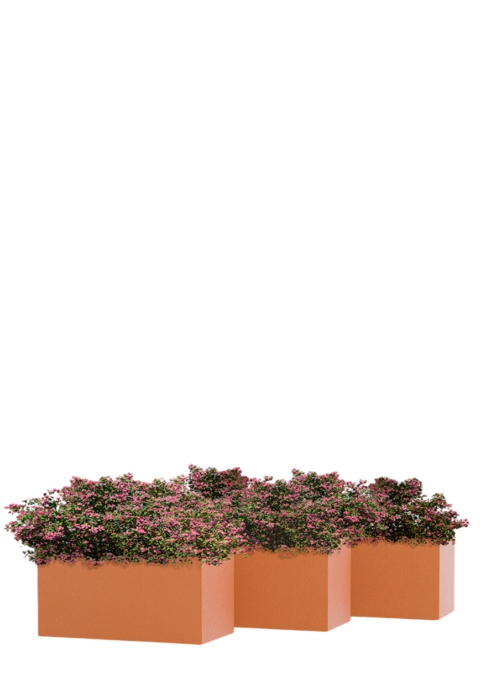 Кашпо CONCRETIKA BALCONY CARROT