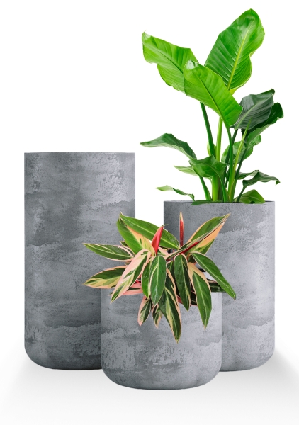 Кашпо CONCRETIKA TOPPER CONCRETE GREY LIGHT