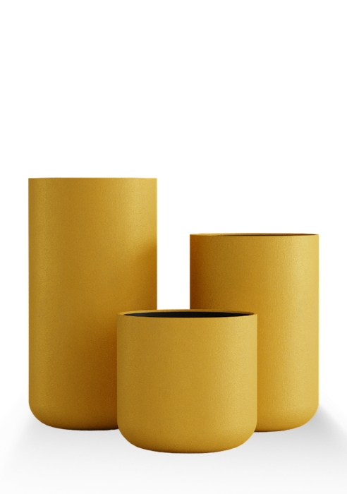 Кашпо CONCRETIKA TOPPER GOLD