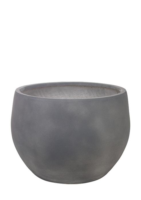 Кашпо Nobilis Marco Umber grey Round