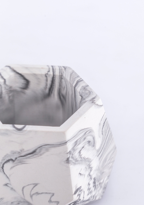 Кашпо бетонное настольное ТН 06