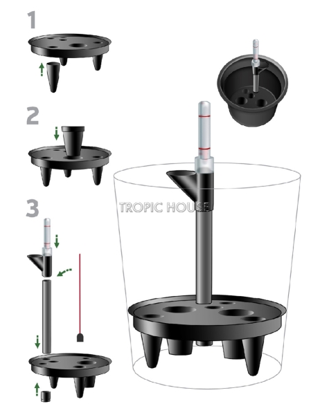 Система автополива CN-21 для кашпо TREEZ Effectory