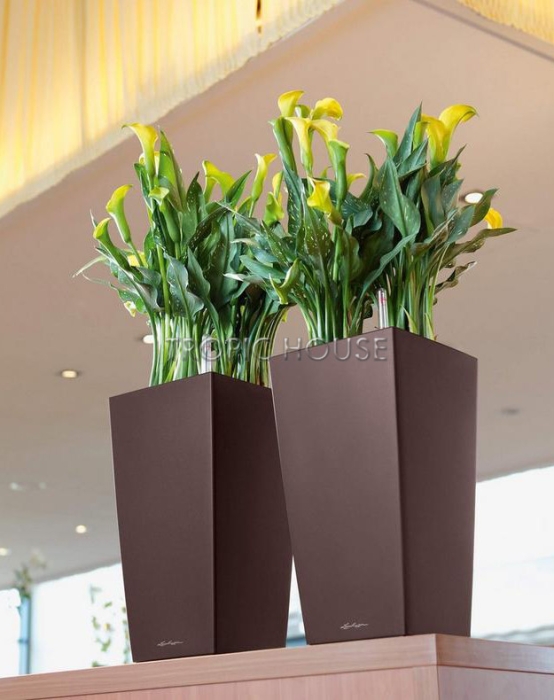 Кашпо LECHUZA CUBICO 22х41 см