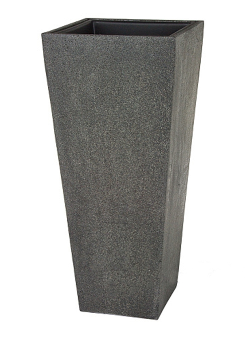 Кашпо Nobilis Marco Rock2-gray Cone прямоугольное
