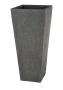 Кашпо Nobilis Marco Rock2-gray Cone прямоугольное