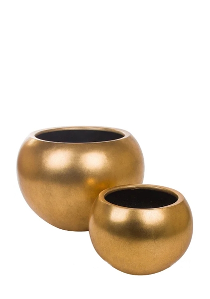 Кашпо Nobilis Marco "Pa-gold Ball"