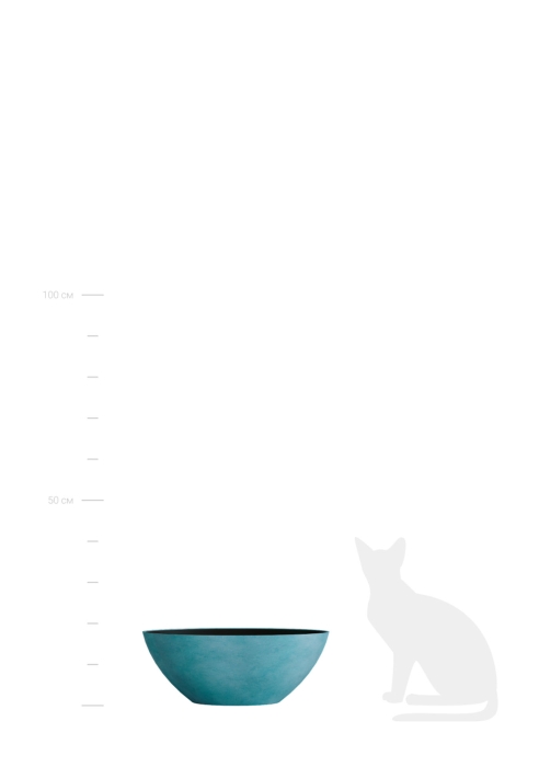 Кашпо CONCRETIKA BONSAY CLOUDY BLUE