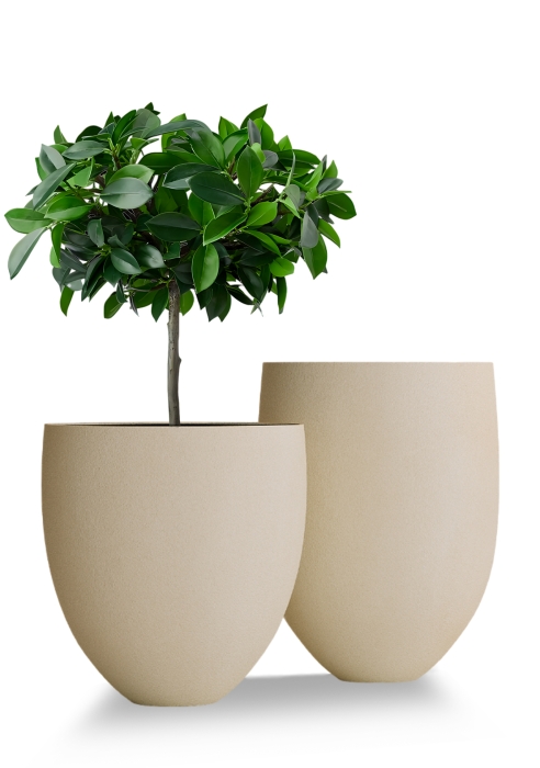 Кашпо CONCRETIKA BARREL SAHARA