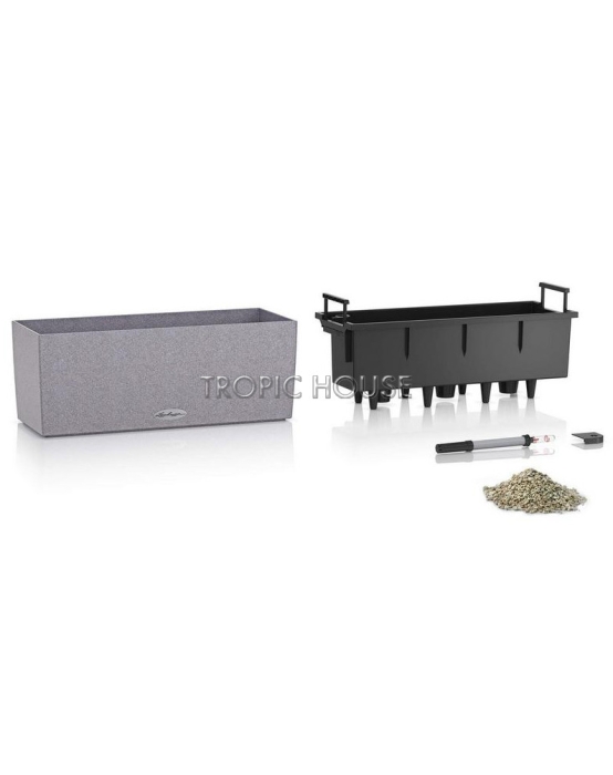 Кашпо LECHUZA BALCONERA Stone 50х19 см