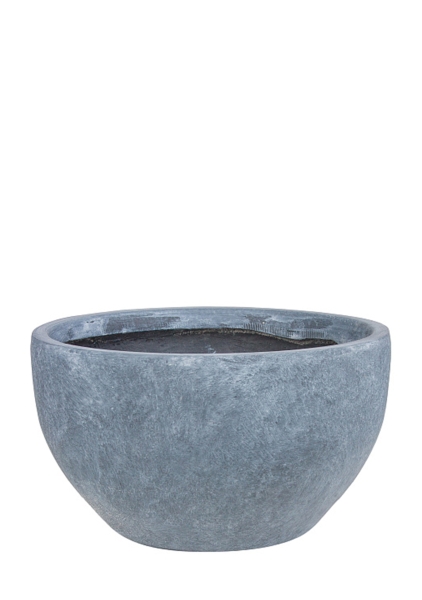 Кашпо Nobilis Marco Stone graphite Round 2