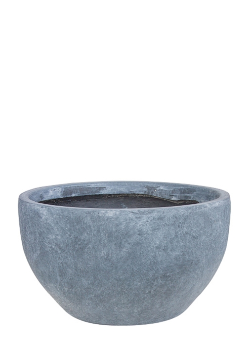 Кашпо Nobilis Marco Stone graphite Round 2