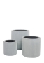 Кашпо Nobilis Marco Pm-gray3 Cylinder низкое