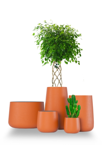 Кашпо CONCRETIKA CONE CLASSIC CARROT