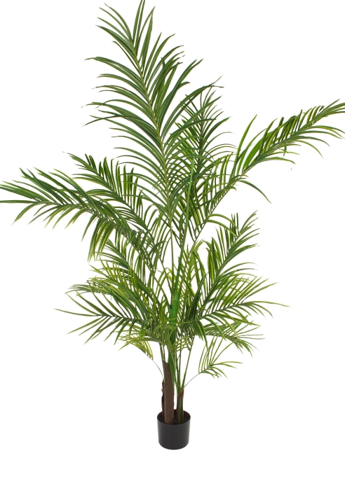 Дерево искусственное в кашпо "Пальма Арека люкс", H180 см, 717 листьев