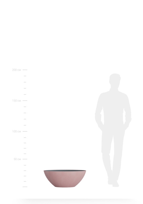 Кашпо CONCRETIKA BONSAY COCOA