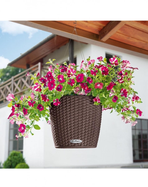 Кашпо подвесное LECHUZA NIDO Cottage 27х23 см