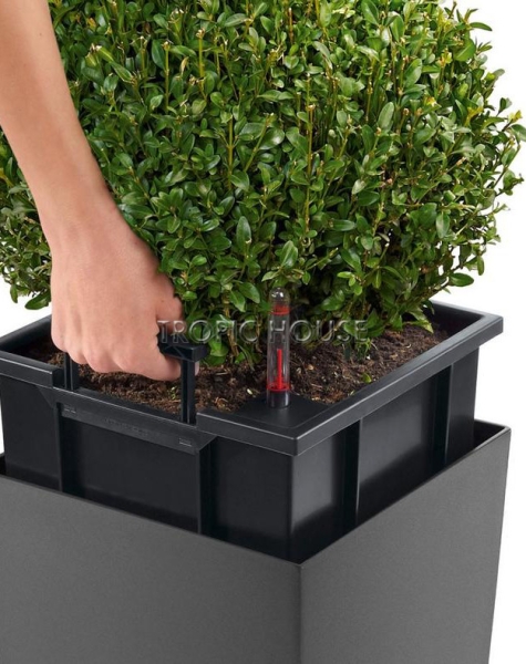 Кашпо LECHUZA CUBICO ALTO 40х105 см