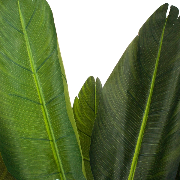 Растение искусственное в кашпо "Стрелиция", H150 см, 9 веток