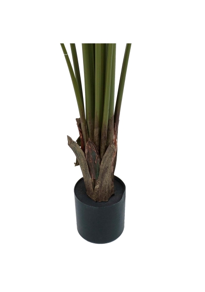 Растение искусственное в кашпо "Стрелиция", H180 см, 12 веток