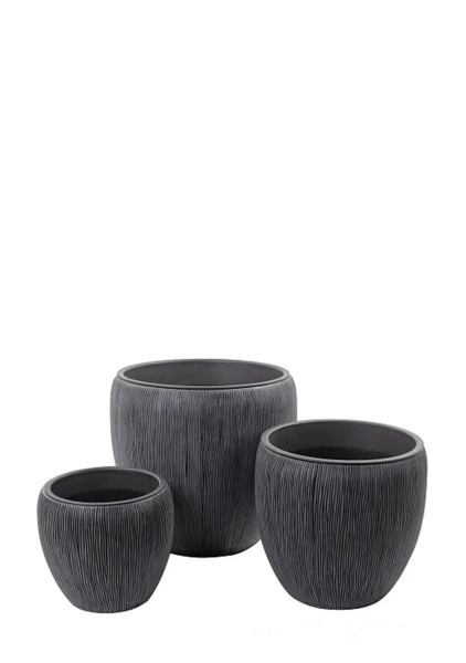 Кашпо Nobilis Marco Pm-bgray Round