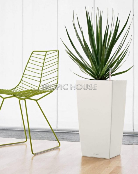 Кашпо LECHUZA CUBICO 30х56 см