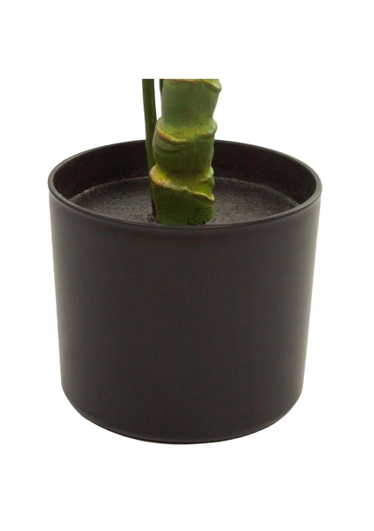 Растение искусственное в кашпо "Монстера Сплит", H100 см, 8 листьев