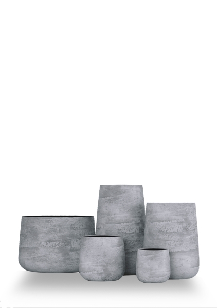 Кашпо CONCRETIKA CONE CONCRETE GREY LIGHT