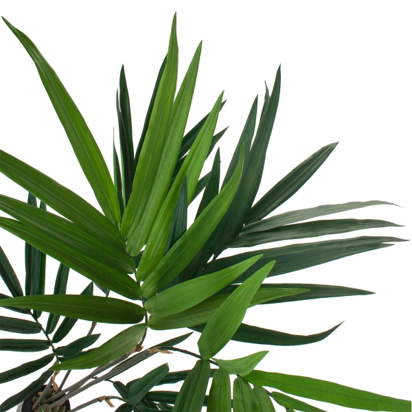 Дерево искусственное в кашпо "Пальма Кентия (Ховея)", Н152 см, 8 веток, 86 листьев