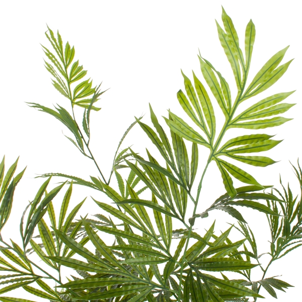 Растение искусственное в пластиковом кашпо "Папоротник", H160 см, 108 листьев