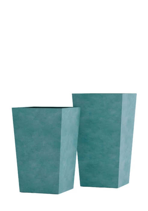 Кашпо CONCRETIKA CONIC CLOUDY BLUE