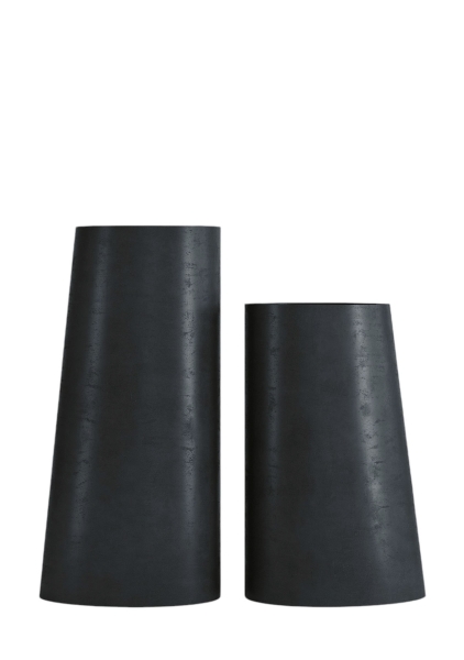 Кашпо CONCRETIKA DUET ANTHRACITE