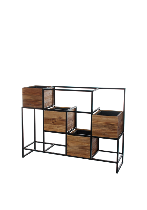 Кашпо на подставке Nobilis Marco Сubes 120х28хH87 см