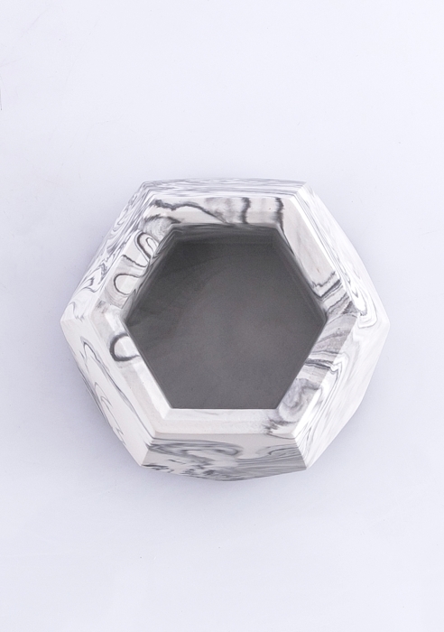 Кашпо бетонное настольное ТН 06