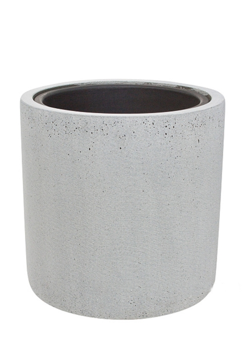 Кашпо Nobilis Marco Pm-gray3 Cylinder низкое