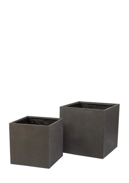 Кашпо Nobilis Marco Square Rock2-grey