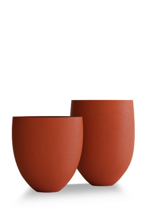 Кашпо CONCRETIKA BARREL TERRACOTTA