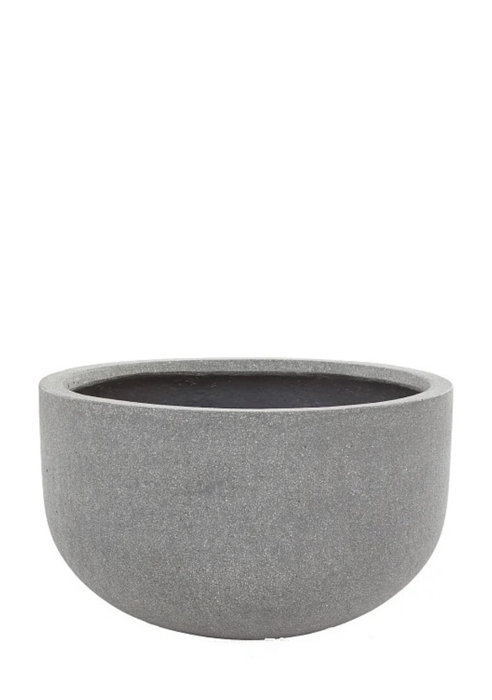 Кашпо Nobilis Marco "Plain rough grey Round", D44хH26 см
