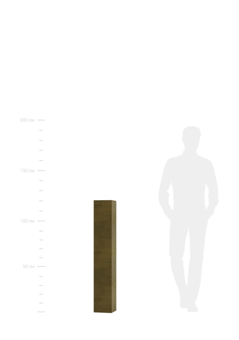 Кашпо CONCRETIKA COLONNA AVOCADO GREEN