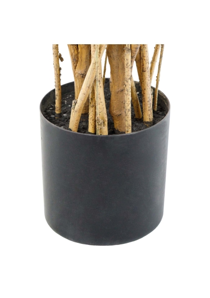 Дерево искусственное в кашпо "Фикус Бенджамина люкс", H210 см, 1830 листьев